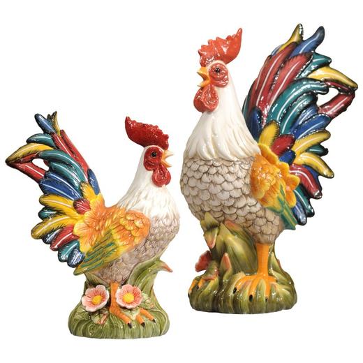 吉祥如意大吉大利摆件手彩瓷礼品装饰陶瓷工艺品新居客厅电视柜招财 商品图4