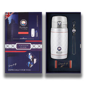 瑞堡奥路Rainbow Origina维多利亚保温杯LX-VFAP05不锈钢真空保温杯便便携户外弹盖防漏水杯子304 316男女生实用生日礼物