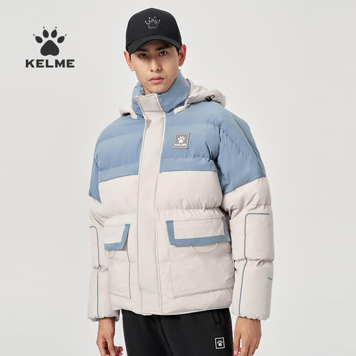 卡尔美冬季男士新款保暖时尚撞色棉服6144MF1004 商品图6