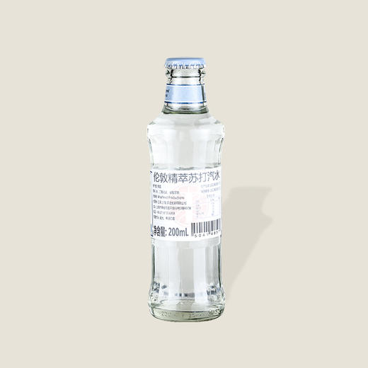 伦敦精粹苏打汽水 200ml 商品图0
