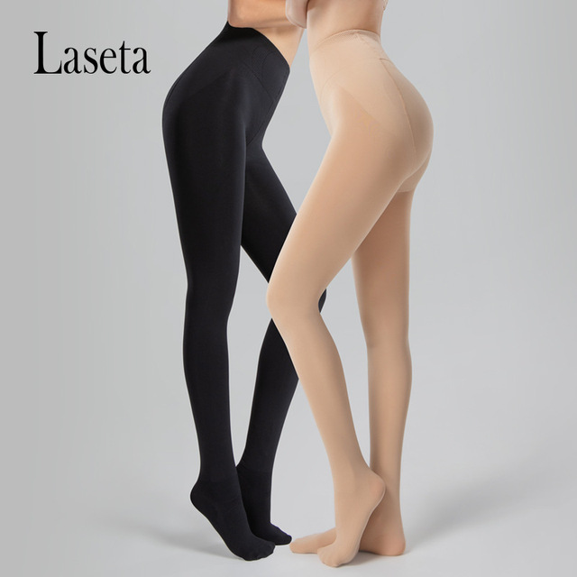laseta兰妲秋冬发热【光腿神器】收腹提臀裸妆厚袜【天鹅绒】防勾丝连裤袜（贴身商品非质量问题不退不换）H224275158