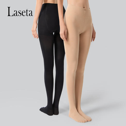 laseta兰妲秋冬发热【光腿神器】收腹提臀裸妆厚袜【天鹅绒】防勾丝连裤袜（贴身商品非质量问题不退不换）H224275158 商品图1