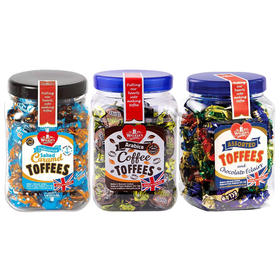 英国沃尔克斯太妃糖系列450g 咖啡味/什锦味/海盐焦糖味百年经典 儿时味道 精美礼罐 送礼佳品 064353/063802/060086