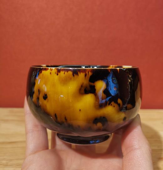 玳瑁釉天目盏陶瓷品茗杯功夫茶杯窑变釉主人杯单杯禅定杯 茶道 盏 茶具 杯子 商品图7