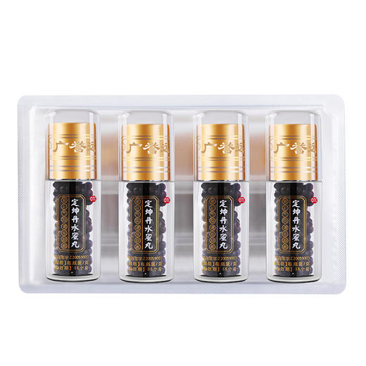 广誉远定坤丹水蜜丸7g*4瓶/盒 商品图3