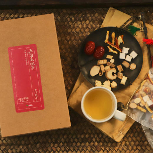 体质组合-气 |垆土铁棍山药粉*1五指毛桃茶*1陈皮山楂球*1 商品图4