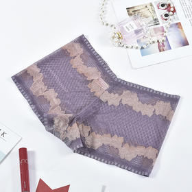 皇家丽美薄款竹炭底档柔软亲肤性感蕾丝女士内裤DK9101