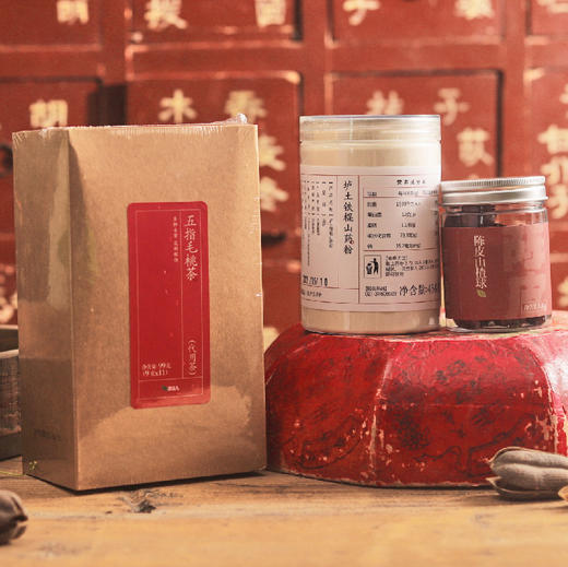 体质组合-气 |垆土铁棍山药粉*1五指毛桃茶*1陈皮山楂球*1 商品图1