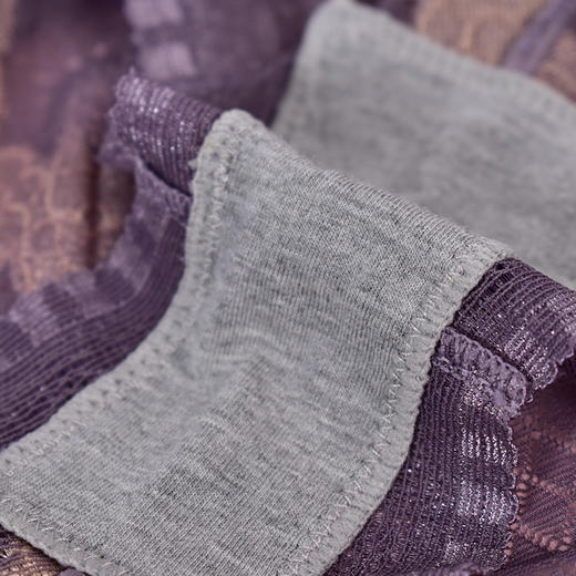 皇家丽美薄款竹炭底档柔软亲肤性感蕾丝女士内裤DK9101 商品图4