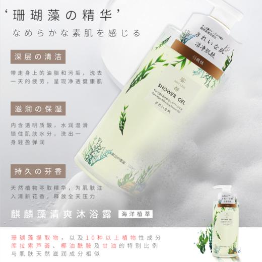 「发质护理新方式」日本MATLEE蜜梨海洋系列洗护组合 秀发蓬松清爽 洗发水/发膜/沐浴露 500ml/瓶 商品图11