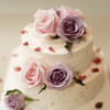 玫瑰荔枝双层鲜花蛋糕 商品缩略图1
