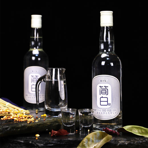 [简白]52度-青小乐光瓶装-浓香型白酒-500ml多规格 商品图3
