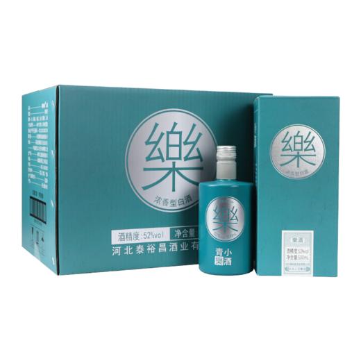 [乐酒]52度-青小乐礼盒装-浓香型白酒-500ml-6瓶整箱 商品图4