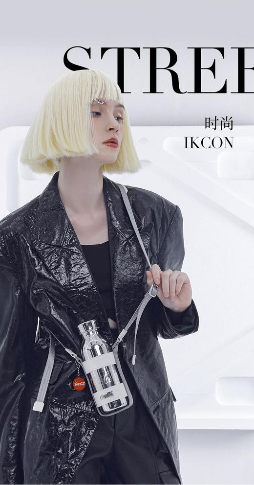 A-GERM-3459格沵可口可乐联名款镜炫彩 316钢 430ML 银色 商品图5