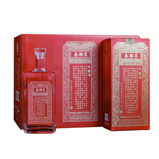 [千禧]52度-泰裕昌-礼盒装-浓香型白酒-500ml-6瓶整箱 商品图4