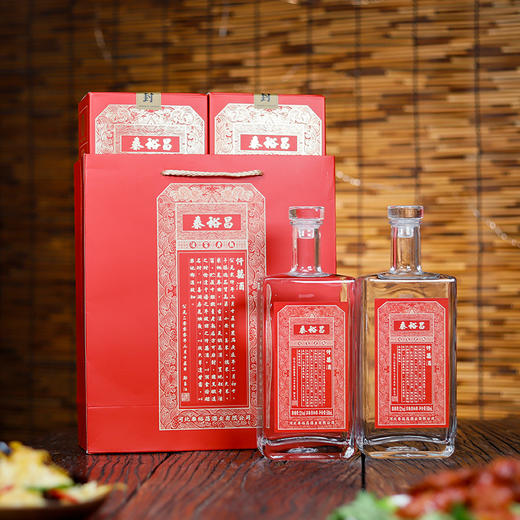 [千禧]52度-泰裕昌-礼盒装-浓香型白酒-500ml-6瓶整箱 商品图0