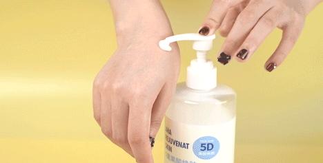 2瓶装【肌肤之食5D果酸焕肤身体乳】五重果酸植萃 改善鸡皮/干皮/暗沉瘙痒/水润焕亮  清香怡人清爽不油腻 商品图5