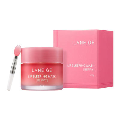 【门店直发】LANEIGE 兰芝草莓补水滋养睡眠唇膜 20g【新老包装随机发货】 商品图3