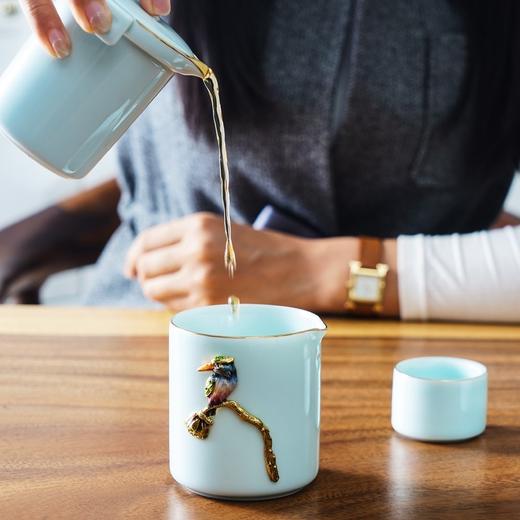 罗比罗丹茶具(雅韵)珐琅彩工艺茶杯创意礼品 茶艺 茶杯 茶具套装高档 商品图3