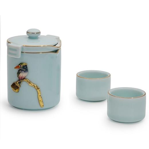 罗比罗丹茶具(雅韵)珐琅彩工艺茶杯创意礼品 茶艺 茶杯 茶具套装高档 商品图5
