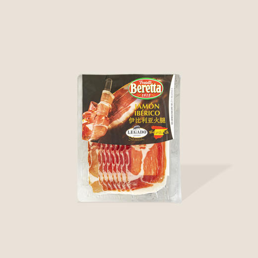 Beretta百瑞伊比利亚黑猪火腿切片 100g 商品图0