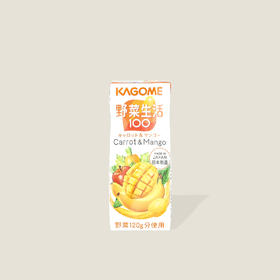 可果美野菜生活100胡萝卜和芒果风味 200ml