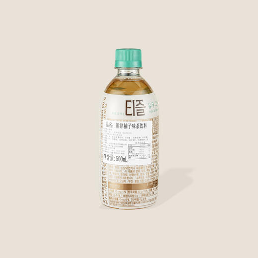 熊津柚子味茶饮料 500ml 商品图1