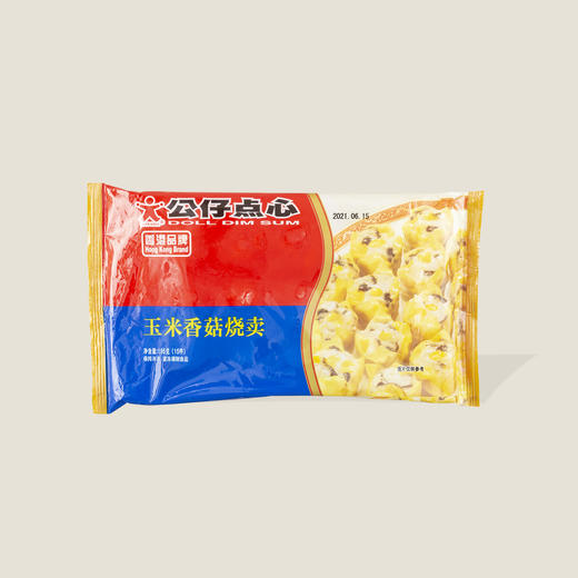 公仔点心玉米香菇烧卖 195g 商品图0