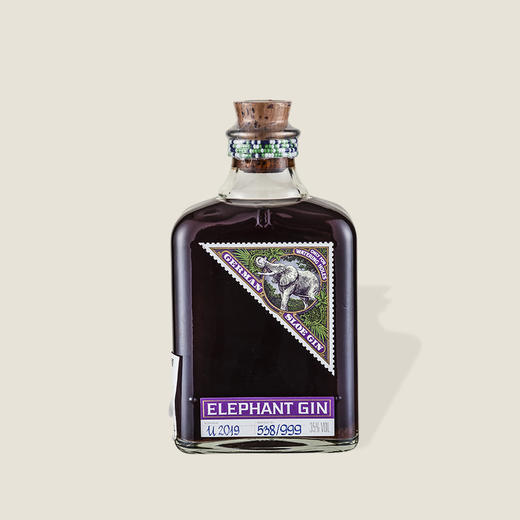 大象杜松子酒手工酿制德国干黑刺李杜松子酒 500ml 商品图0