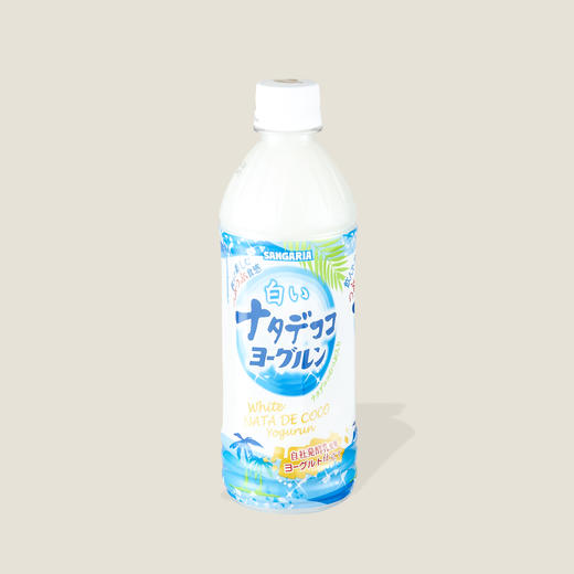 三佳利白色椰果乳酸菌饮料 500ml 商品图0