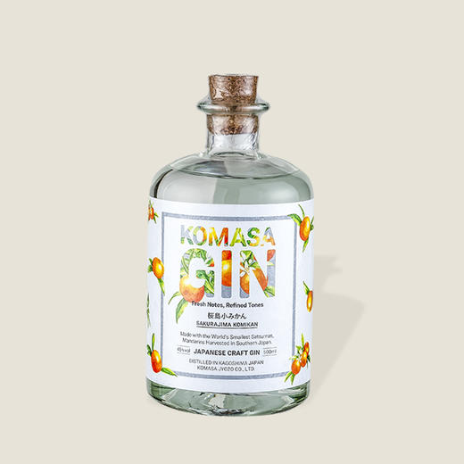 小正手工日本金酒柑橘 500ml 商品图0