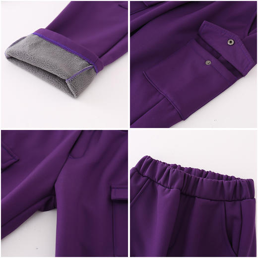 【2025反季抄底清仓】龙之涵 亲子款加绒保暖防风裤 中大童保暖裤子童装 婴幼儿A类标准 商品图10