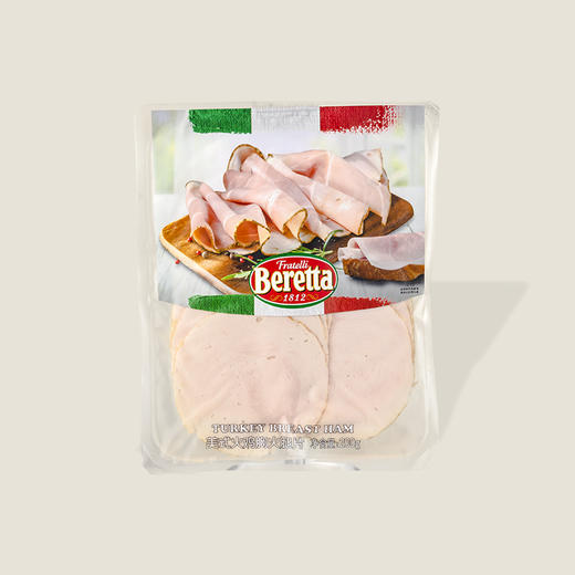 Beretta百瑞美式火鸡胸肉火腿片 200g 商品图0