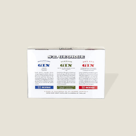 圣乔治金酒三支装 600ml 商品图1