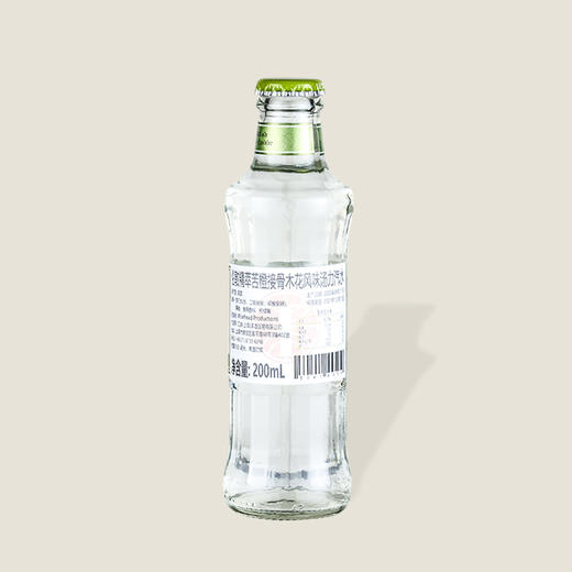 伦敦精粹苦橙接骨木花芬味汤力水 200ml 商品图1