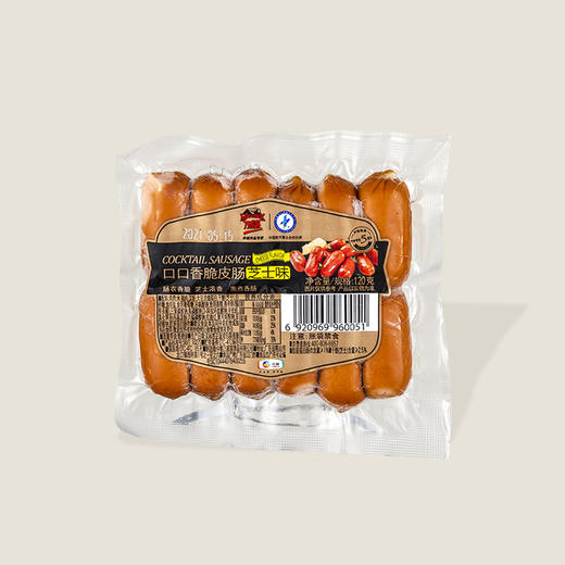 万威客口口香脆皮肠（芝士味） 120g 商品图0
