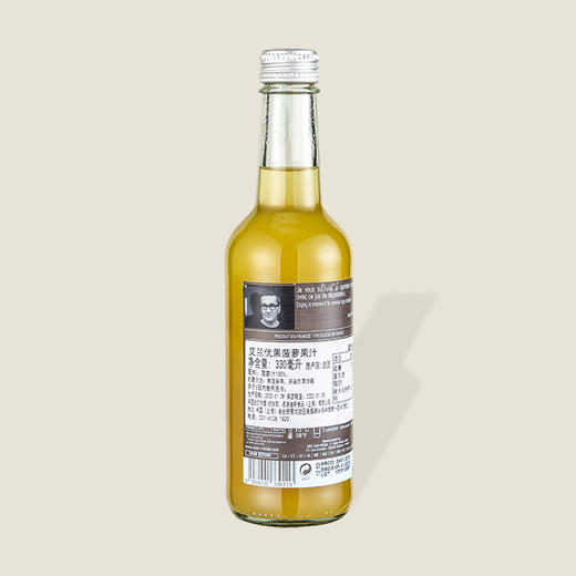艾兰优果菠萝果汁 330ml 商品图1