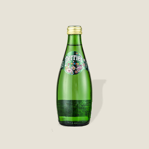 巴黎水充气天然矿泉水（限定瓶） 330ml 商品图0
