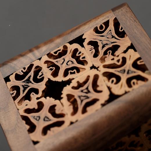 核美系列 核桃+胡桃木 茶道 六君子茶筒 茶具 收纳 笔筒 商品图2