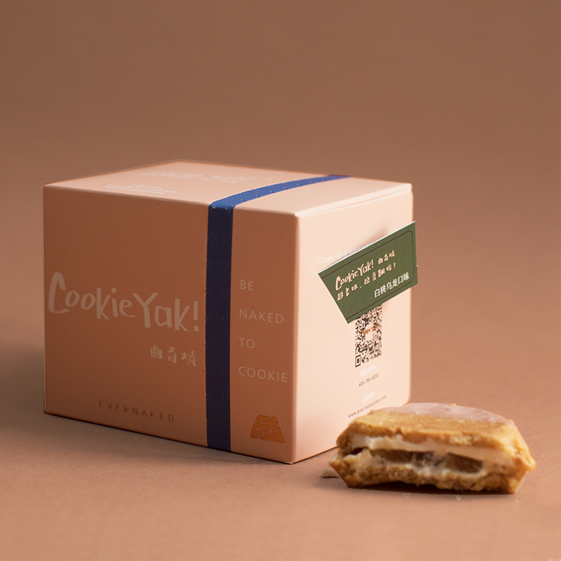 白桃乌龙、玫瑰荔枝、腐乳、草莓、海盐太妃、青岚抹茶、摩卡、梅子、巧克力等15种冷冻版曲奇燒，全国配送！