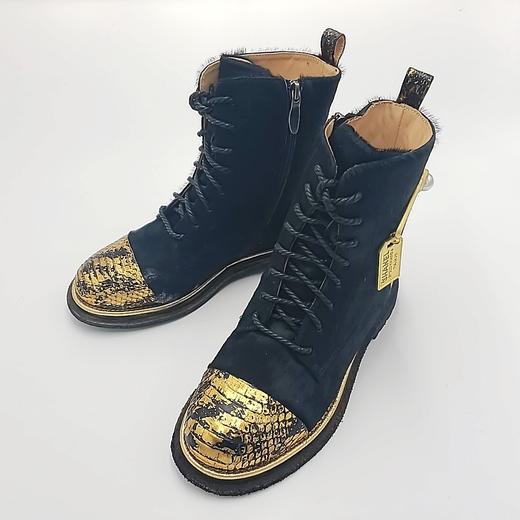 LFGJ 3856 马毛经典马丁靴 商品图4