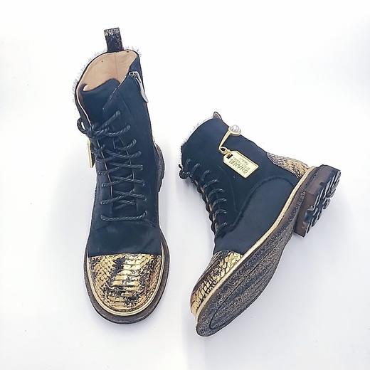 LFGJ 3856 马毛经典马丁靴 商品图2