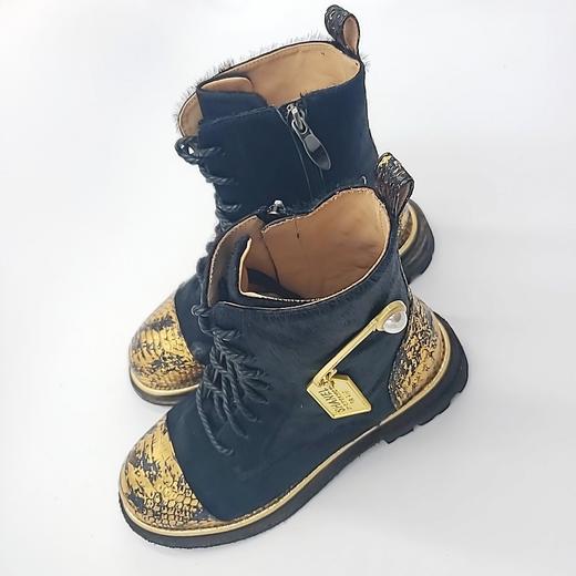 LFGJ 3856 马毛经典马丁靴 商品图3