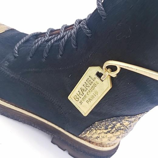 LFGJ 3856 马毛经典马丁靴 商品图8