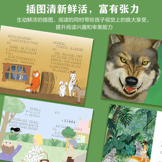 给孩子的经典动物故事（彩绘注音版礼盒装共12册）  6-8-10岁 商品图5