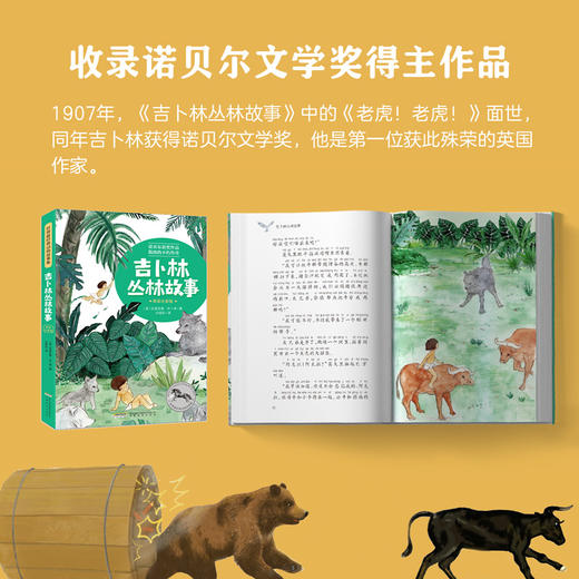 给孩子的经典动物故事（彩绘注音版礼盒装共12册）  6-8-10岁 商品图4