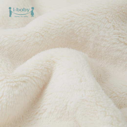 ibaby×outlast太空科技恒温&奈娃牛奶绒抗静电儿童斗篷 冬萌趣造型家居服斗篷 商品图2