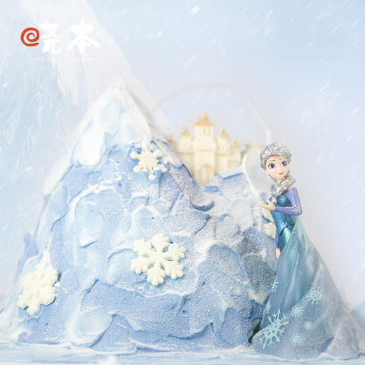 艾莎冰雪奇缘城堡主题蛋糕 商品图1