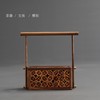 核美系列 提梁纸巾抽 山核桃盒身+胡桃木 提拿实木纸巾盒 商品缩略图3