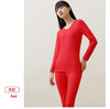 Threegun三枪 【抗菌棉磨毛绒】圆领女士保暖内衣套装-23850D021 商品缩略图5